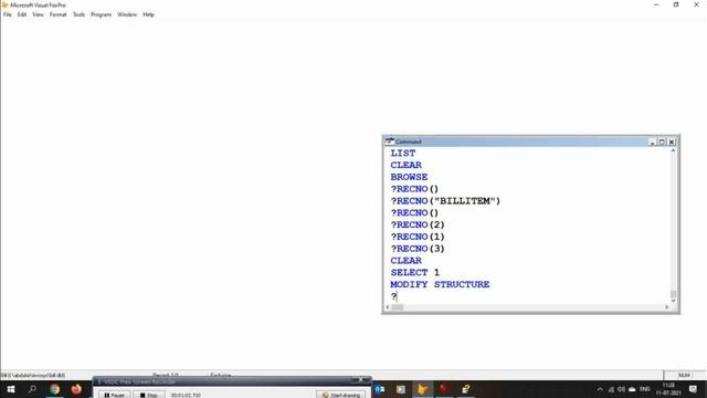 vfp recsize function | RECSIZE function Visual Foxpro | Visual Foxpro Function, Record Size functio смотреть онлайн
