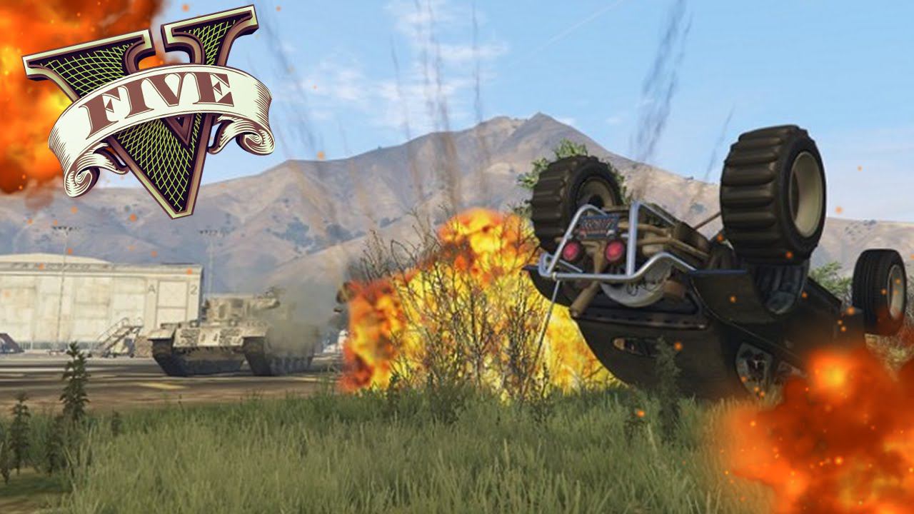 МИССИИ И ОХОТА НА  НОСОРОГА - ТАНК!!!!  [GTA 5]