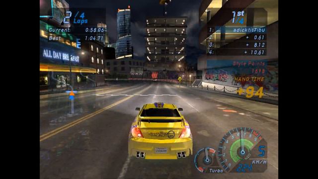 NFSU - Race 70 3/3 - Tiburon смотреть онлайн