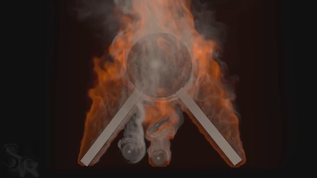TurbulenceFD - Realistic Fire and Collision Object (Particle) Test in C4D смотреть онлайн