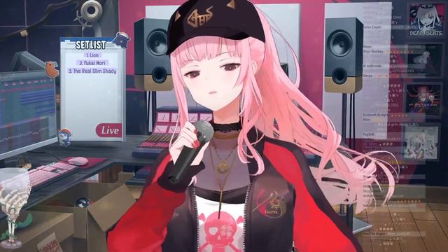 Calliope Mori raps The Real Slim Shady (The Real Grim Shady) смотреть онлайн