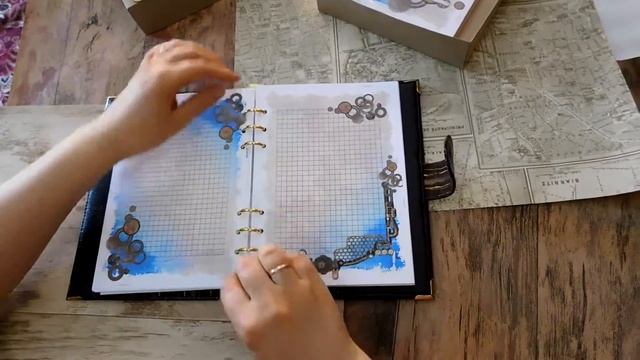 Мужской блокнот на кольцевом механизме смотреть онлайн