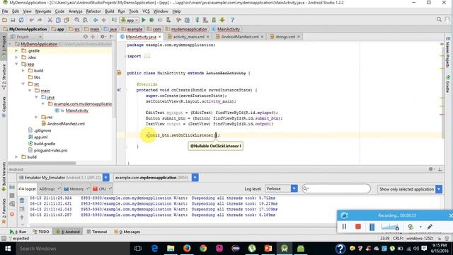 Simple Form in Android Lecture 7 in Urdu смотреть онлайн
