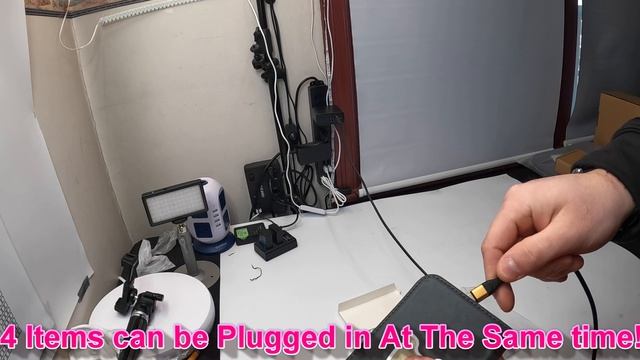 USB C Charger, Hyphen-X 100W GaN Fast Charger Type C PD Charging Station for MacBook Pro Air 16in смотреть онлайн