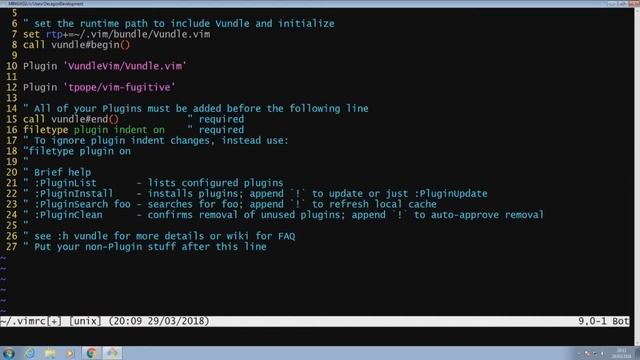 Mid Week Special 2 - Install Git Vundle and Fugitive смотреть онлайн