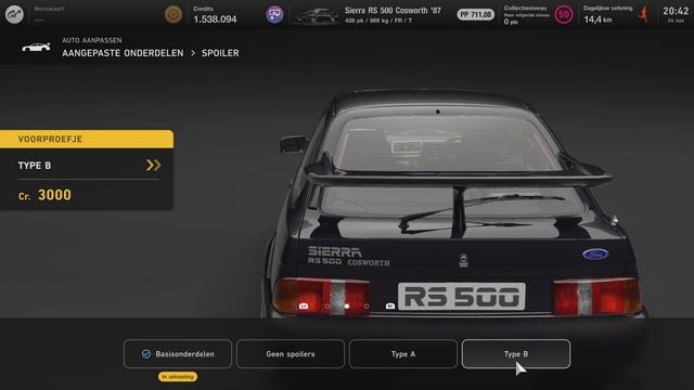 Gran Turismo 7 Ford Sierra RS 500 Cosworth смотреть онлайн