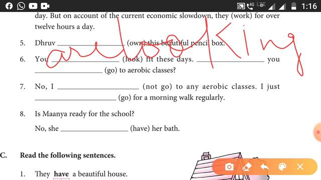 Part III of topic Tenses,class 8 DAV BOARD смотреть онлайн