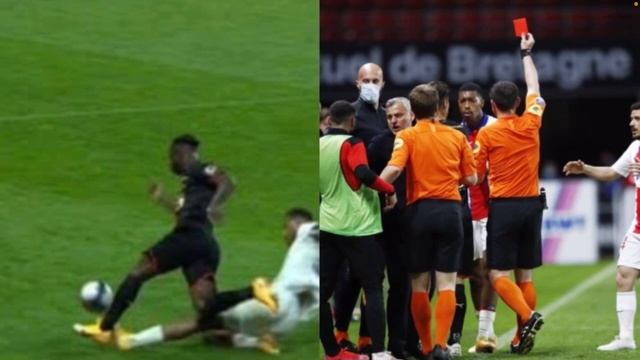 Rennes 1-1 PSG • Kimpembe Red Cards Sinks PSG As They Drop Points In Title Race - Review смотреть онлайн