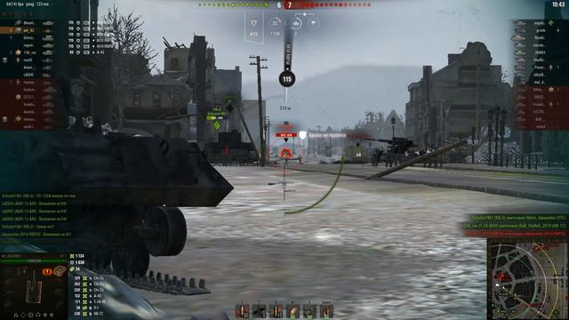 Когда команда не хочет играть...Встречный бой на АТ 7, карта Руинберг, мастер, 8 фрагов смотреть онлайн