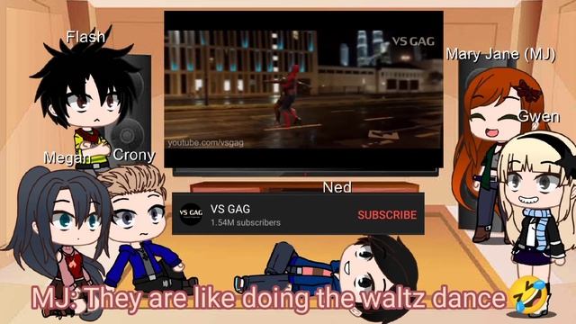 Peter Parker's Bullies and Classmates React to Him (Spiderman, ft. Deadpool VS Venom) | Gacha Club смотреть онлайн