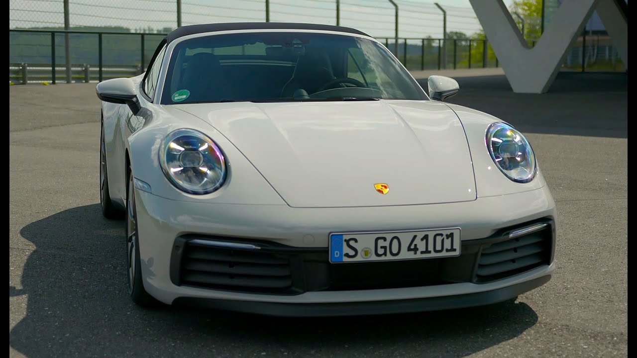 Porsche 911 Carrera S Cabriolet с 7-ступенчатой механикой для настоящих водителей.mp4 смотреть онлайн