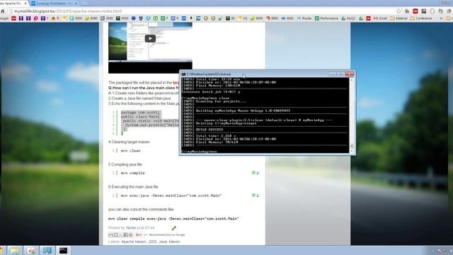 How can I run the Java main class from Maven смотреть онлайн