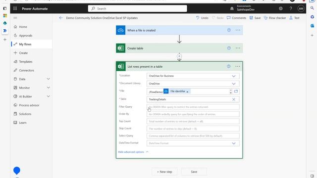 Power Automate - Community Question - Read Excel file (Dynamic Table) and Update SharePoint items смотреть онлайн