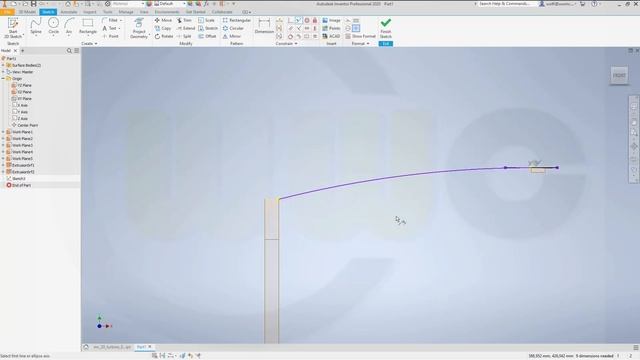 Turbine Exhaust - Inventor 2020 Training - Surfaces смотреть онлайн