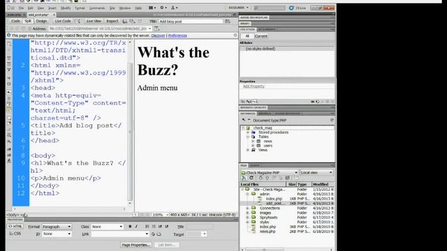 Web Technology Test 2 demo смотреть онлайн