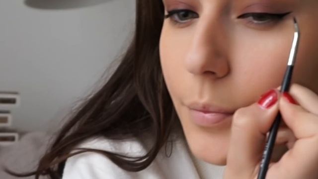 ОСЕННИЙ МАКИЯЖ // Темная Помада // Fall Makeup смотреть онлайн