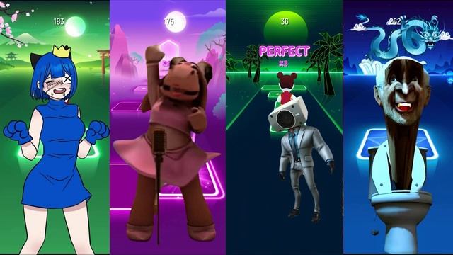 TILES HOP Holly Dolly VS Skibidi Toilet смотреть онлайн
