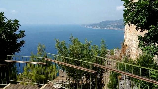 Турция Аланья - крепость Кызыл Куле. Пляж Клеопатра!??? смотреть онлайн