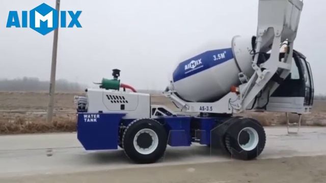 Двустороннее вождение - Aimix Автобетоносмеситель с самозагрузкой смотреть онлайн