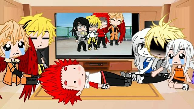 Y/N and Bakugou react to "Hawks teaches D/N to fly" /Gacha club/ смотреть онлайн