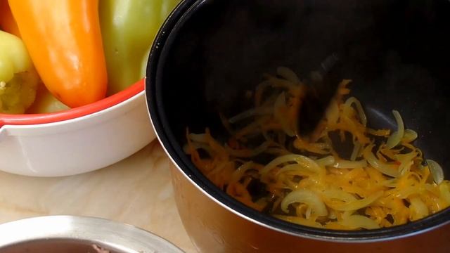 Фаршированный перец в мультиварке (Stuffed Pepper)