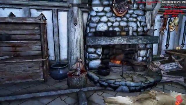 The Elder Scrolls V: Skyrim с кучей модов смотреть онлайн