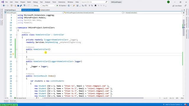 #13 Services & Dependency Injection in ASP.NET Core MVC | ASP.NET CORE MVC смотреть онлайн