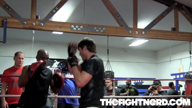 UFC on Fox 2 open workout: Chael Sonnen - The Fight Nerd смотреть онлайн