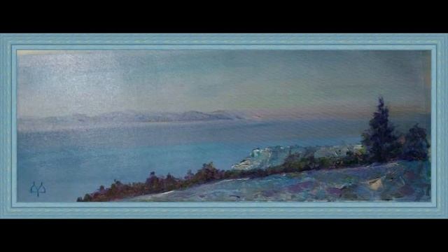 Artur Abagyan oil painting Baikal - Himalayas смотреть онлайн