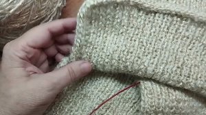 Обвязка края полотна полым шнуром (ай-корд)