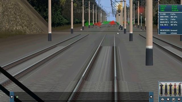 Заводим электричку в игре Trainz Simulator 2012