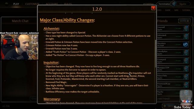 Throne of Lies | Patch Analysis 1.2.0 смотреть онлайн