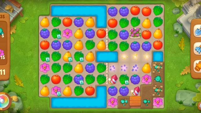 Как пройти 4035 уровень в игре Gardenscapes(2019-2020) смотреть онлайн