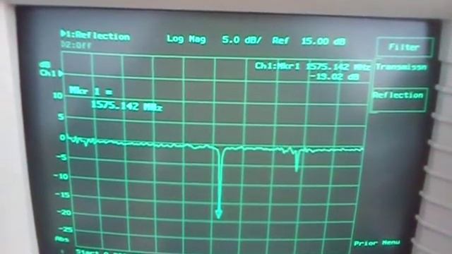 GPS antenna match on L-band 1575 MHz смотреть онлайн