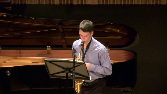 Concertino for Alto Saxophone - Eugene Bozza (Dustin Finer, alto saxophone) смотреть онлайн