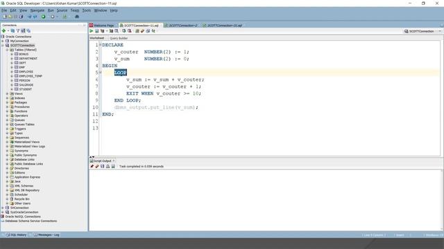 Iterative Constructs or different types of LOOPS explained in Oracle with examples смотреть онлайн