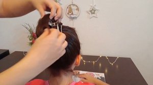 ?Пучок с помощью КРАБА за 1 минуту.Beam with a crab 1 minute. #волосызаминуту #hairstyle