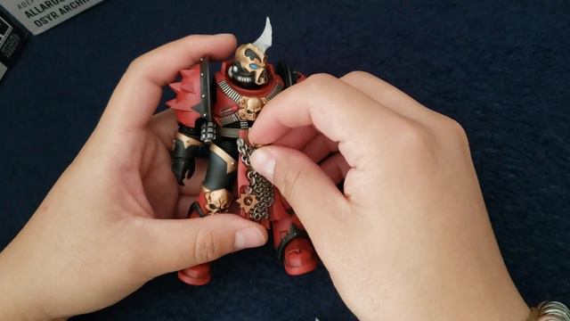 Chaos Spacemarine Red Cosairs Champion Gotor The Blade Warhammer 40K Joy Toy Revew en Español смотреть онлайн