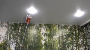 КАК и ЧЕМ помыть натяжной потолок на кухне БЕЗ РАЗВОДОВ?! Чем мыть натяжной потолок от пыли, жира?!