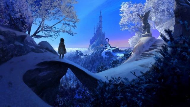 ?Beautiful Medieval Fantasy Music - Snowy Night, Snowy Path смотреть онлайн