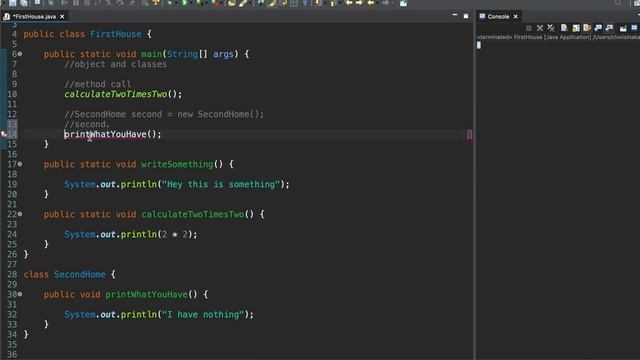 Java: Lesson 16 object and classes смотреть онлайн