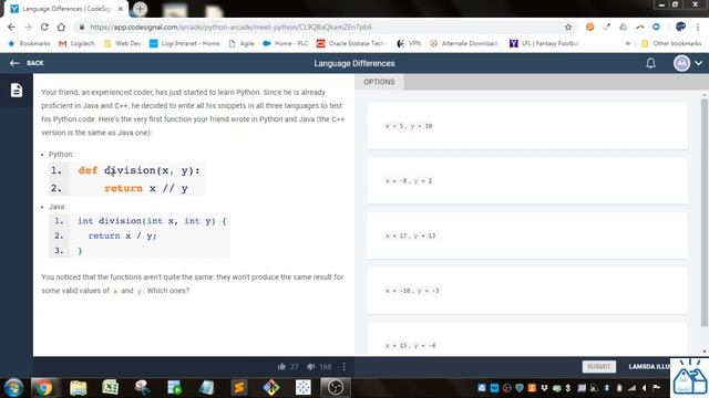 Python - CodeSignal Language Differences 4 смотреть онлайн