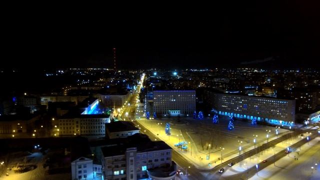 Зимний Архангельск, 4K видео с дрона | Winter Arkhangelsk, 4K Drone Video