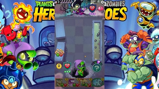 Plants Vs. Zombies Heroes #185 КОВАРНЫЙ ПЛАН ЧУДИКА НЕ УДАЛСЯ ?