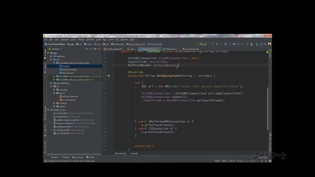 JSON Data To Android RecyclerView смотреть онлайн