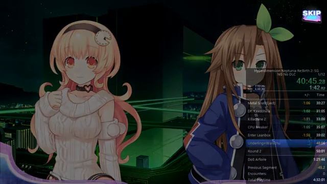 Hyperdimension Neptunia ReBirth 2 Speedrun in 1:18:16 (New Game, No DLC) смотреть онлайн