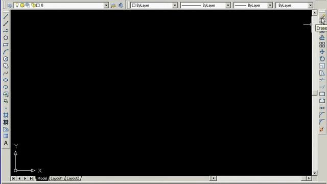 Simple AutoCAD 2006 Tutorial lesson 1 смотреть онлайн