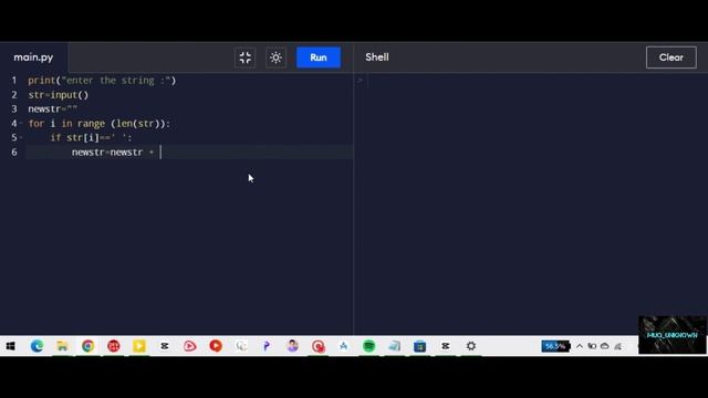 Replace Blank Spaces from String with Hyphens In python смотреть онлайн