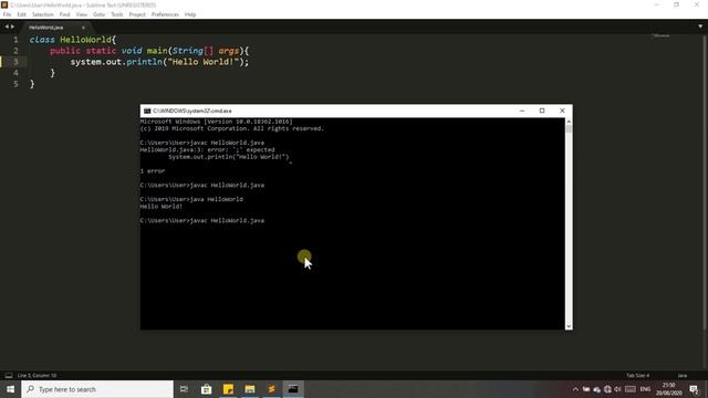 Bagaimana bila mengalami Error di Java смотреть онлайн