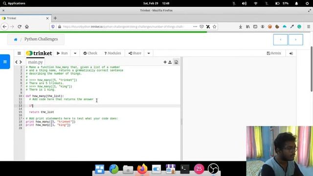 Hour Of Python String Challenges Solving смотреть онлайн